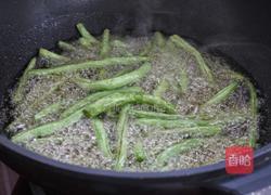 干煸四季豆的做法图解3