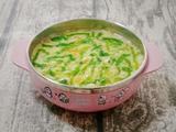 鸡蛋芙蓉面线 (宝宝辅食）