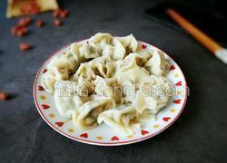茼蒿虾仁水饺