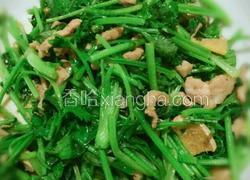香菜炒肉丝
