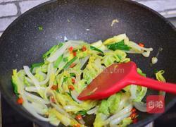 炒娃娃菜的做法图解9