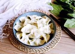 菠菜鸡蛋饺子