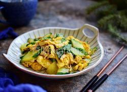 黄瓜炒鸡蛋