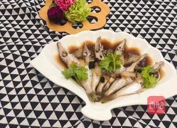 粤式－腊肉豉香蒸扒皮鱼的做法图解6