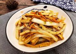 白菜炒香干