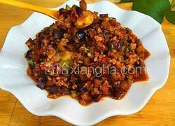 茄丁土豆泥配肉丁