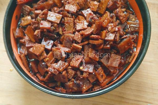 炸豆腐干(麻辣米线里面的那种豆腐干)