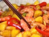 泰式香芒甜辣虾