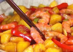 泰式香芒甜辣虾