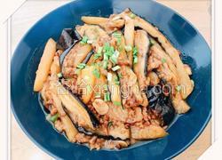 香煎肉末酱烧茄子