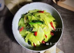 蒜苗炒莴笋