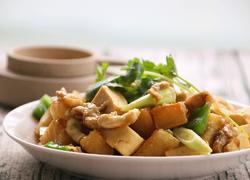 豆干炒蛏肉