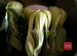 青菜香菇猪肉包的做法图解1