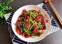 尖椒炒腊肉