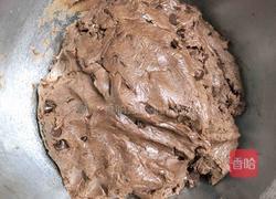 松软巧克力杏仁饼干的做法图解7