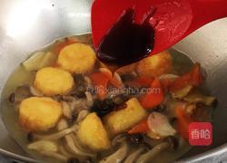 蟹味菇煨日式豆腐的做法图解8