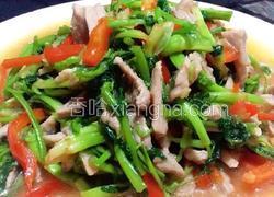 野芹炒肉丝