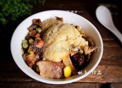 腊肉焖糯米粉