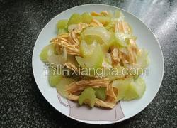 西芹炒腐竹