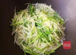 毛芹炒土豆丝的做法图解8