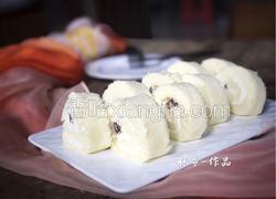 葡萄干奶油蛋糕卷