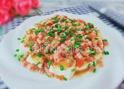 午餐肉蒸豆腐
