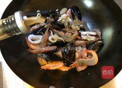 简易版咖喱小海鲜的做法图解7