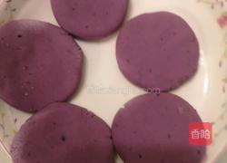 紫薯饼的做法图解4