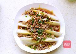 肉末蒸娃娃菜的做法图解8