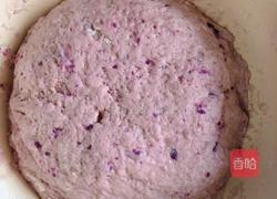 玫瑰花酿紫薯豆包（高压锅版）的做法图解8