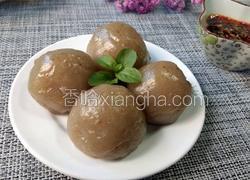 蒸红薯粉圆子