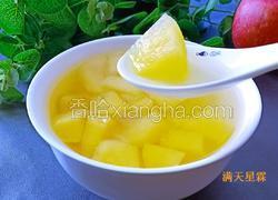 苹果柠檬水