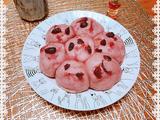 玫瑰花酿紫薯豆包（高压锅版）的做法[图]