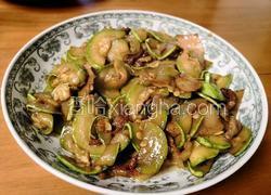 西葫芦炒肉