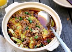 西葫芦肉末锅