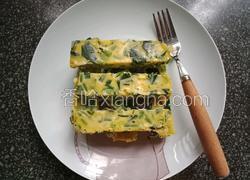 菠菜鸡蛋糕