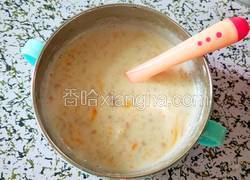 婴儿辅食之红枣红萝卜奶粉粥