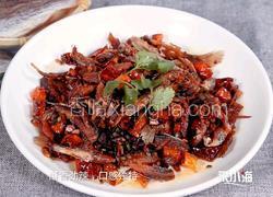 香辣手撕小鱼干