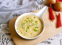 咸菜玉米蒸肉饼