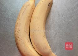 香蕉红豆天妇罗-日式甜品的做法图解1
