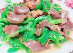菜椒炒鸭肫