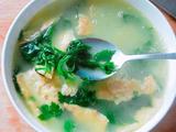 野菊花头蛋汤