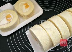 芒果奶油蛋糕卷的做法图解17