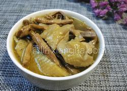 干竹笋炖土鸡