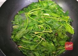 炝拌腐竹菠菜的做法图解4