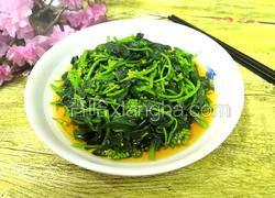 清蒸油菜花苔