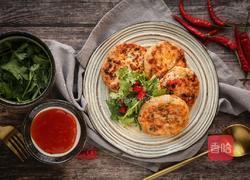 香煎虾饼的做法图解7