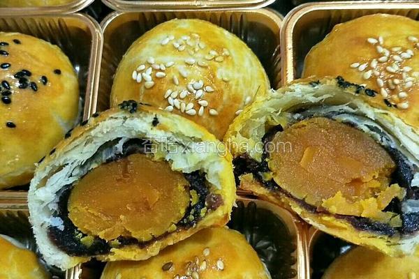 不用醒面的蛋黄酥