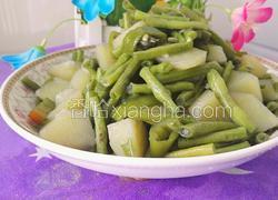 豆角烧土豆