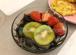 蜂蜜水果龟苓膏